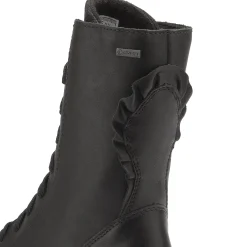 Stiefeletten|Superfit Schnürboot in Untergrößen Schwarz