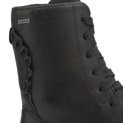 Stiefeletten|Superfit Schnürboot in Untergrößen Schwarz