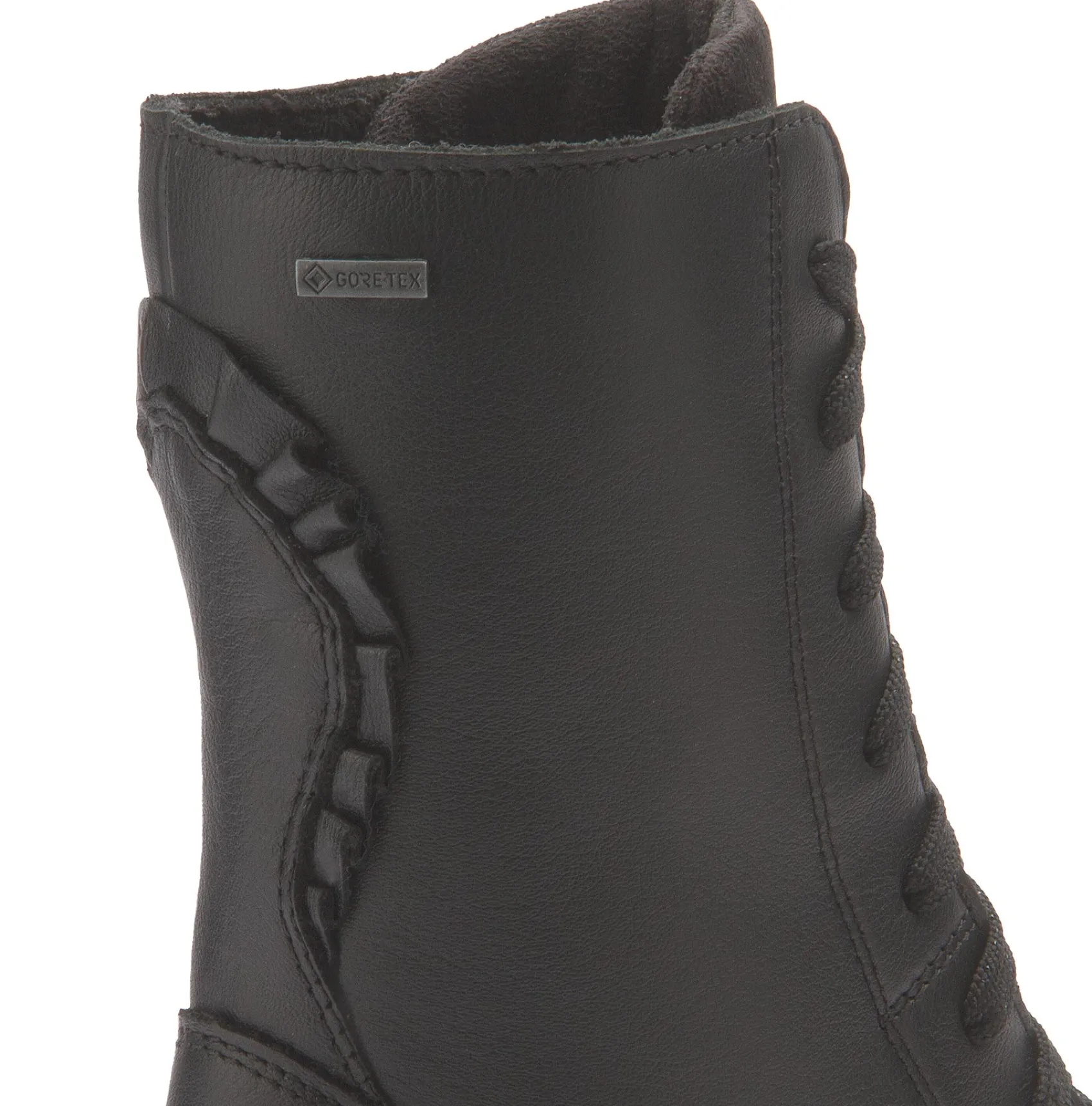 Stiefeletten|Superfit Schnürboot in Untergrößen Schwarz