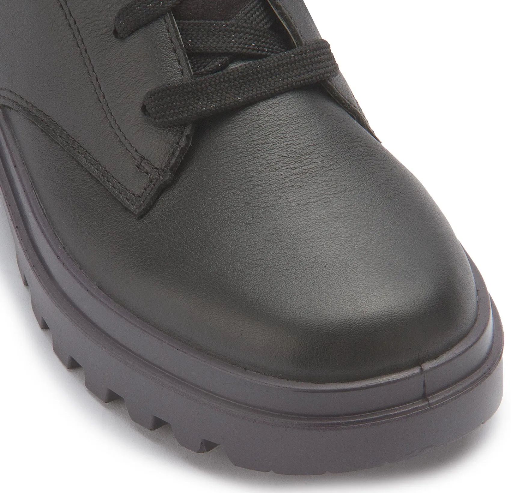Stiefeletten|Superfit Schnürboot in Untergrößen Schwarz