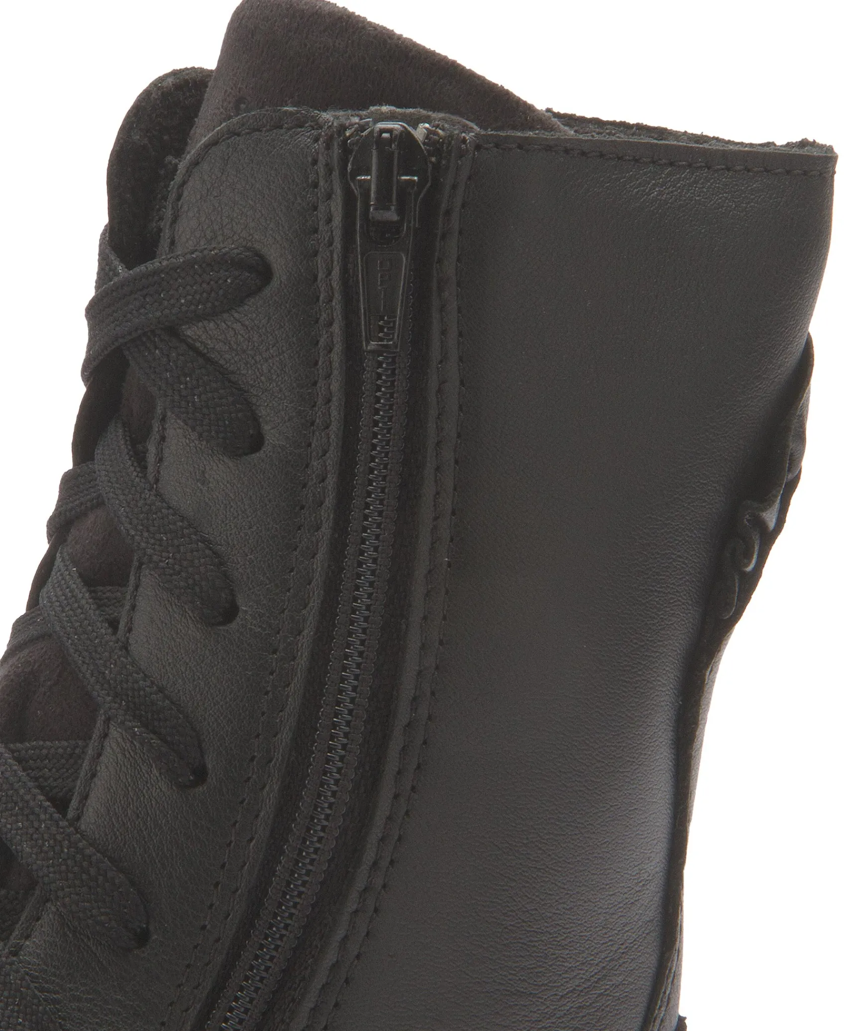 Stiefeletten|Superfit Schnürboot in Untergrößen Schwarz