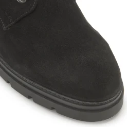 Stiefeletten|Horsch Schuhe Schnürboot in Untergrößen Schwarz