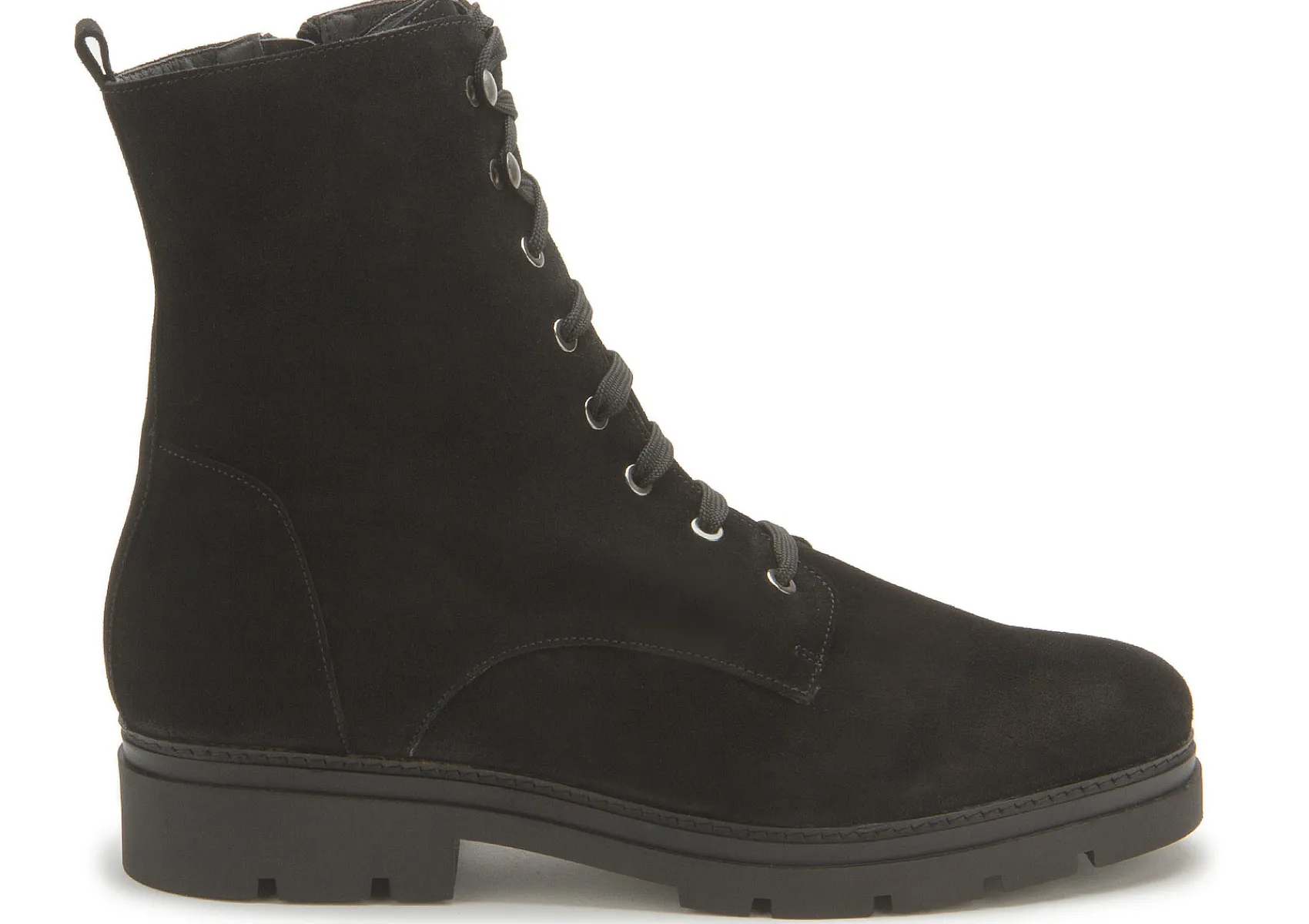 Stiefeletten|Horsch Schuhe Schnürboot in Untergrößen Schwarz