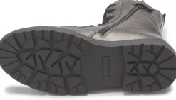Stiefeletten|Mexx Schnürboot in Untergrößen Silber/Gold