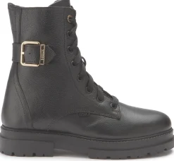 Stiefeletten|Schnürschuhe|Mexx Schnürboot in Untergrößen Schwarz