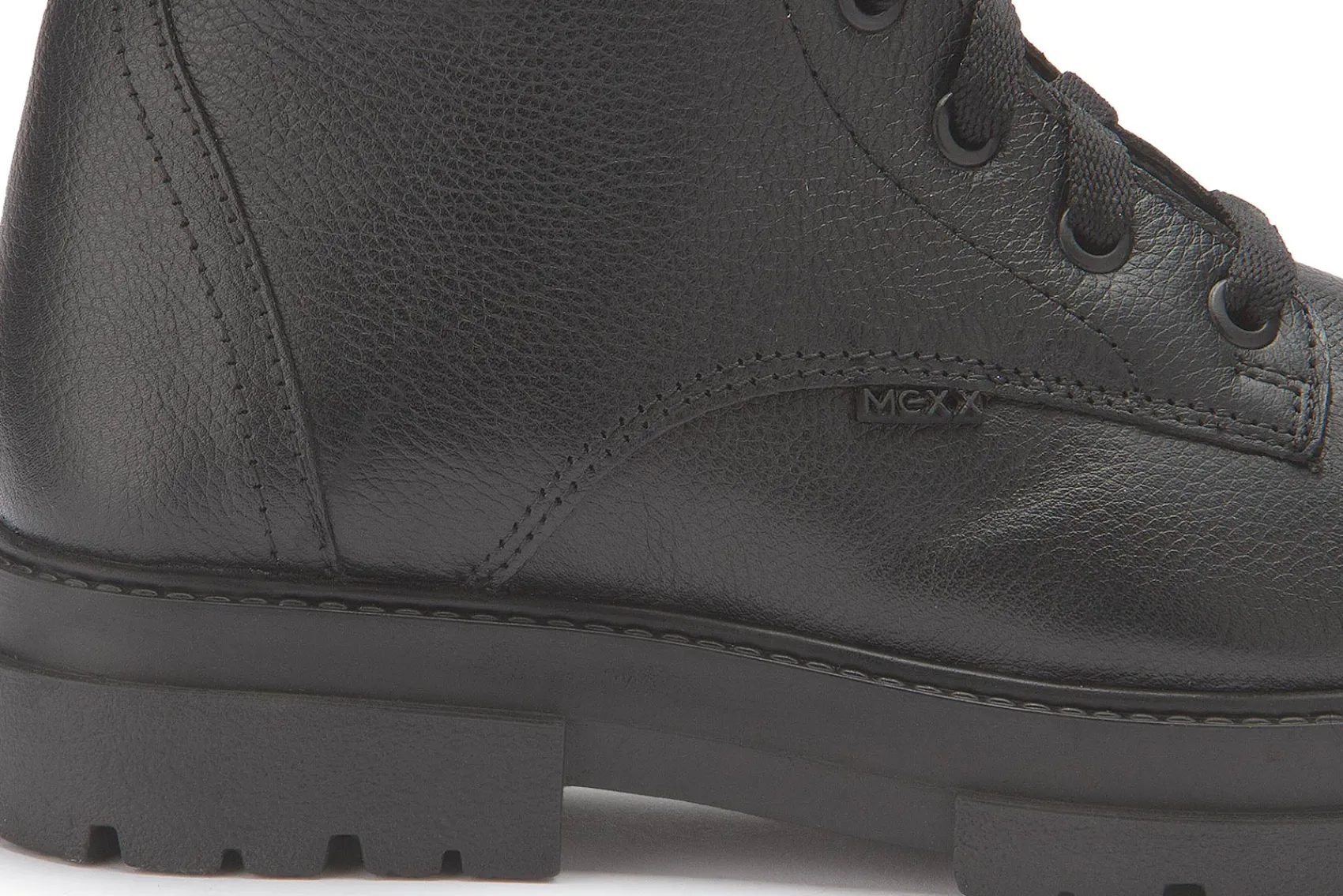 Stiefeletten|Schnürschuhe|Mexx Schnürboot in Untergrößen Schwarz