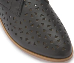Schnürschuhe|Horsch Schuhe Schnürschuh in Übergrößen Schwarz