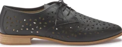 Schnürschuhe|Horsch Schuhe Schnürschuh in Übergrößen Schwarz