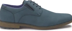 Business-Schuhe|Schnürschuhe|Fitters Herren Schnürschuh in Übergrößen Blau