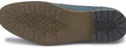 Business-Schuhe|Schnürschuhe|Fitters Herren Schnürschuh in Übergrößen Blau