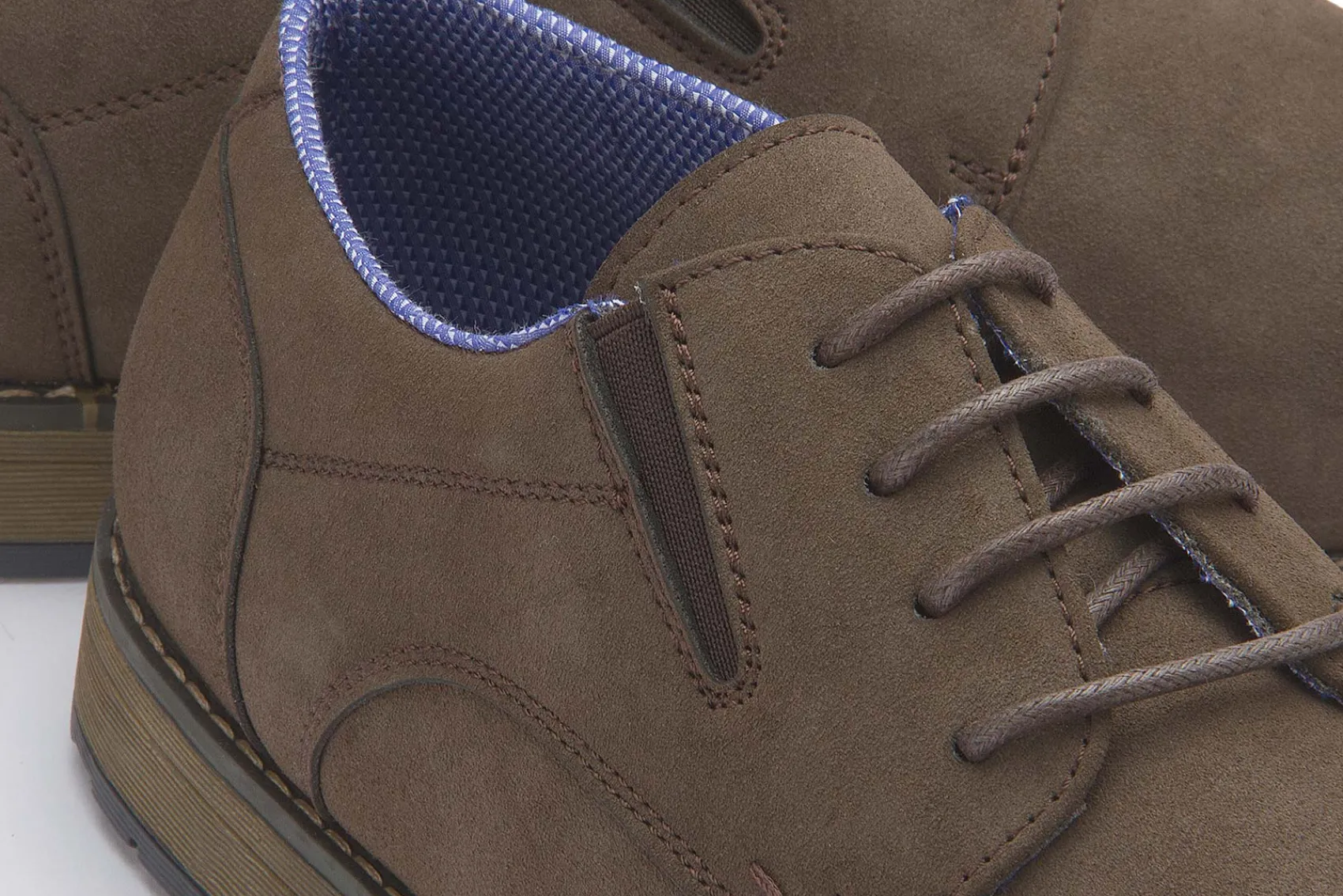 Schnürschuhe|Business-Schuhe|Fitters Herren Schnürschuh in Übergrößen Braun