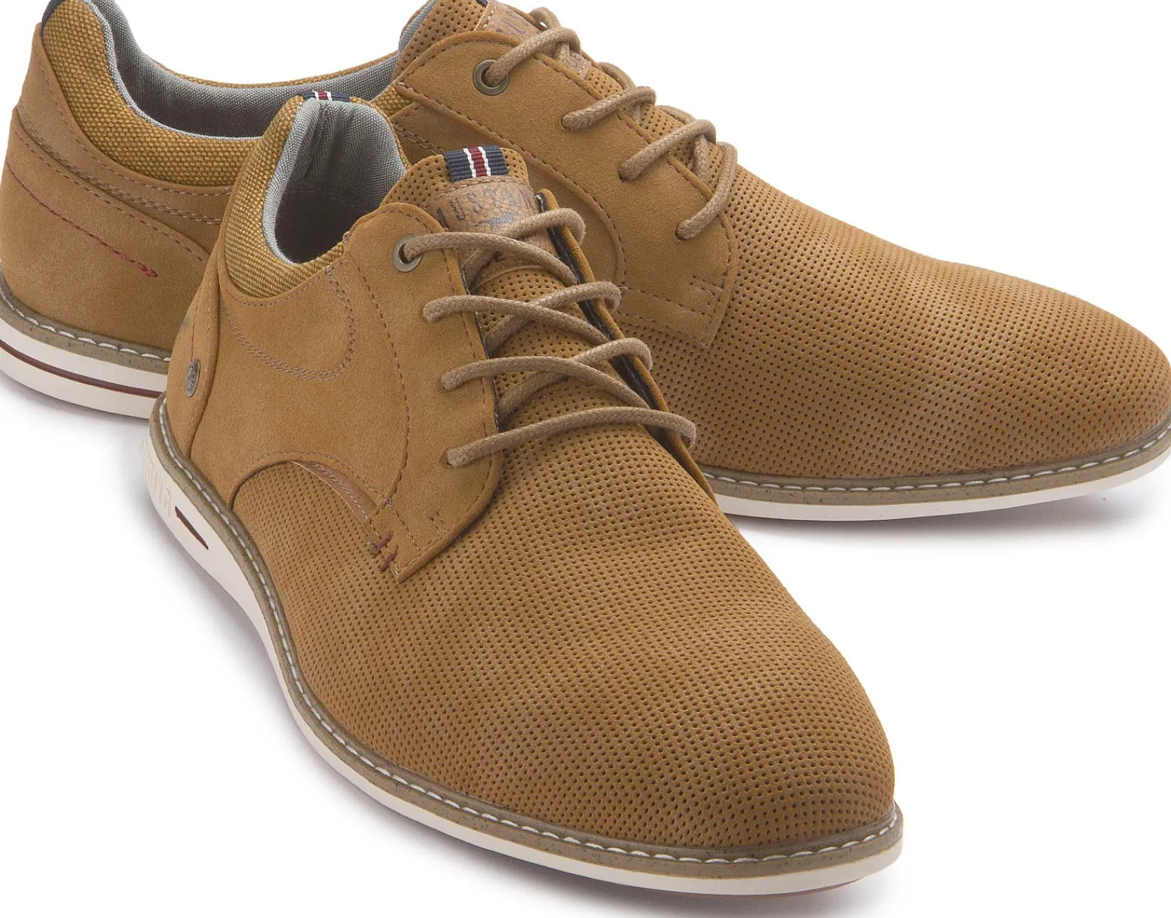 Schnürschuhe|Mustang Herren Schnürschuh in Übergrößen