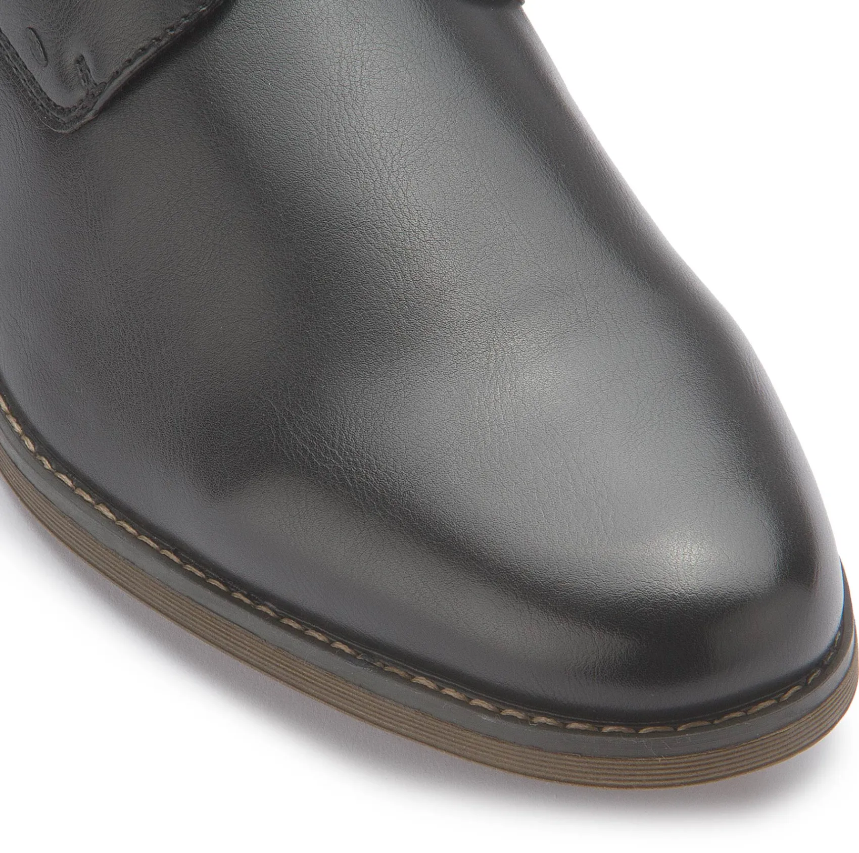 Schnürschuhe|Business-Schuhe|Fitters Herren Schnürschuh in Übergrößen Schwarz