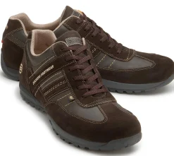 Schnürschuhe|Dockers Schnürschuh in Übergrößen Braun