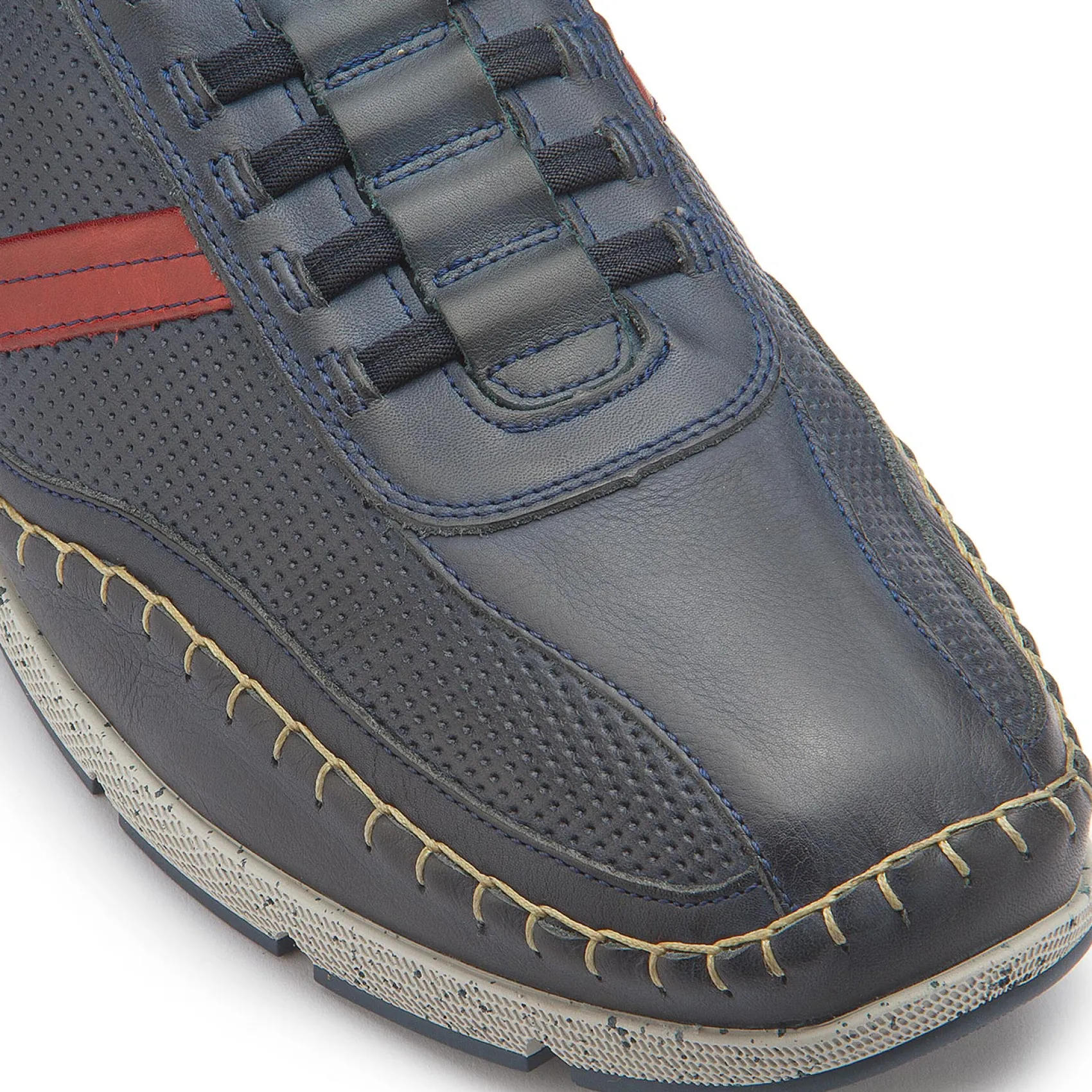 Schnürschuhe|Pikolinos Schnürschuh in Übergrößen Blau