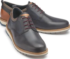 Schnürschuhe|Pikolinos Schnürschuh in Übergrößen Blau