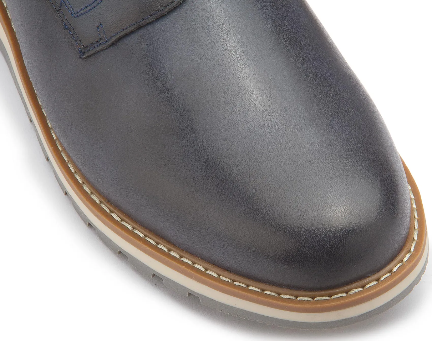 Schnürschuhe|Pikolinos Schnürschuh in Übergrößen Blau