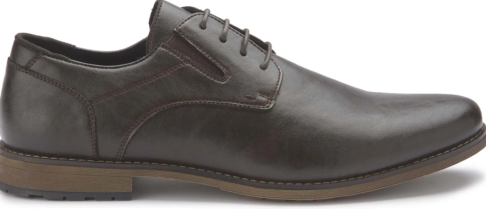Schnürschuhe|Business-Schuhe|Fitters Herren Schnürschuh in Übergrößen Braun