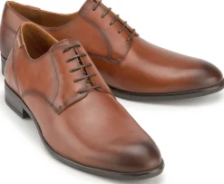 Schnürschuhe|Business-Schuhe|Pikolinos Schnürschuh in Übergrößen Braun