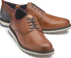 Schnürschuhe|Pikolinos Schnürschuh in Übergrößen Braun