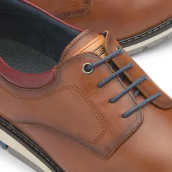 Schnürschuhe|Pikolinos Schnürschuh in Übergrößen Braun
