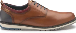 Schnürschuhe|Pikolinos Schnürschuh in Übergrößen Braun