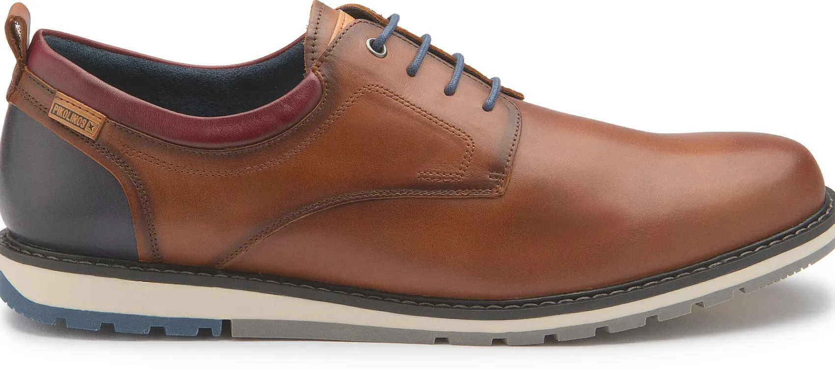 Schnürschuhe|Pikolinos Schnürschuh in Übergrößen Braun