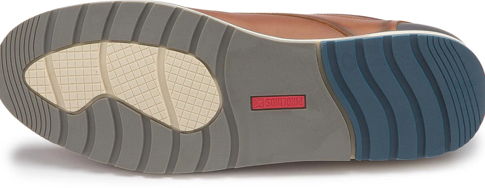 Schnürschuhe|Pikolinos Schnürschuh in Übergrößen Braun