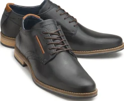 Schnürschuhe|Business-Schuhe|Bulboxer Schnürschuh in Übergrößen Blau