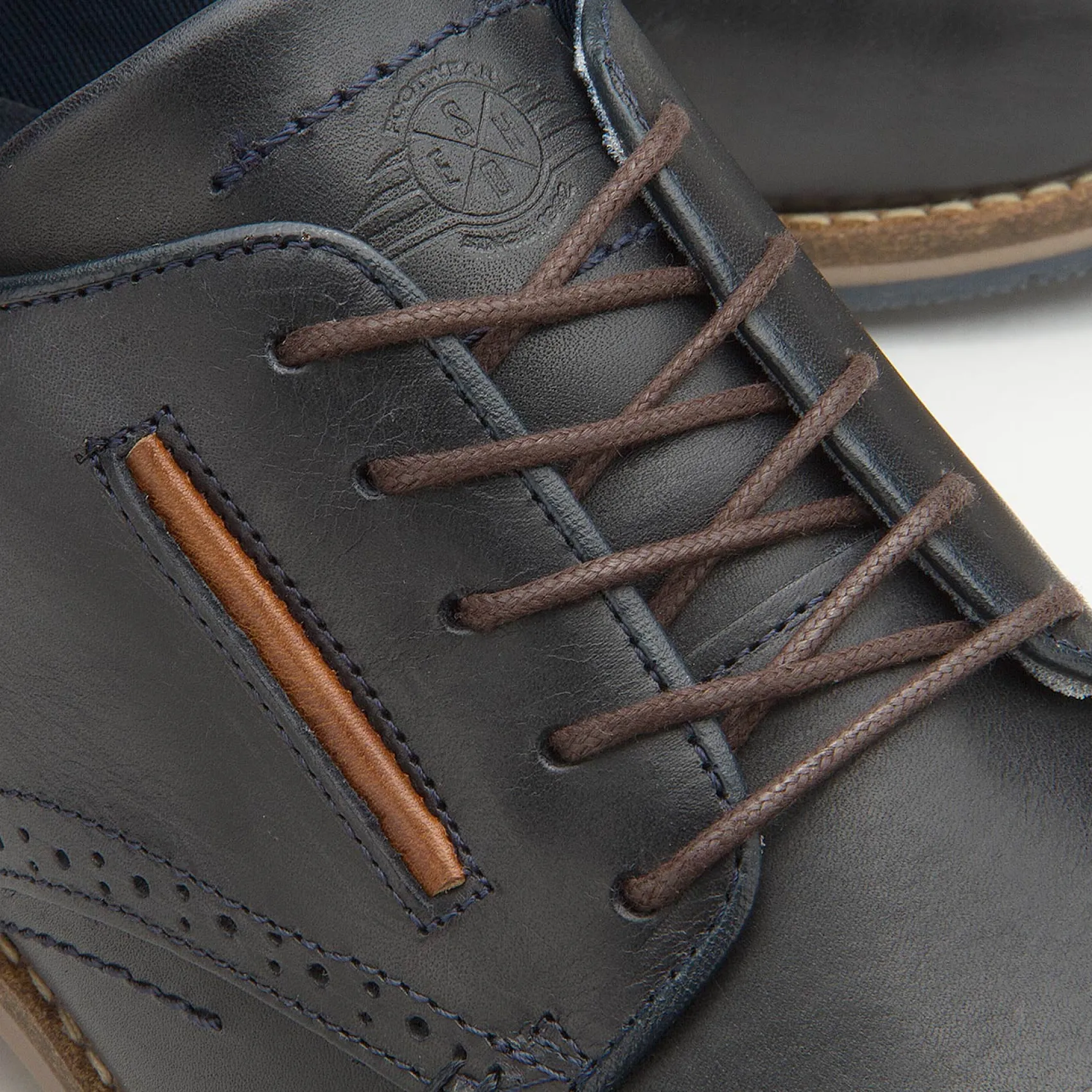 Schnürschuhe|Business-Schuhe|Bulboxer Schnürschuh in Übergrößen Blau