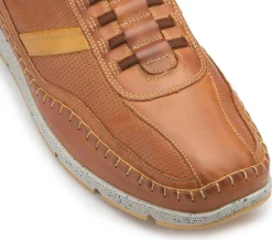 Schnürschuhe|Pikolinos Schnürschuh in Übergrößen Braun