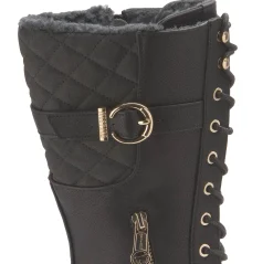 Stiefel|Mustang Damen Schnürstiefel in Übergrößen