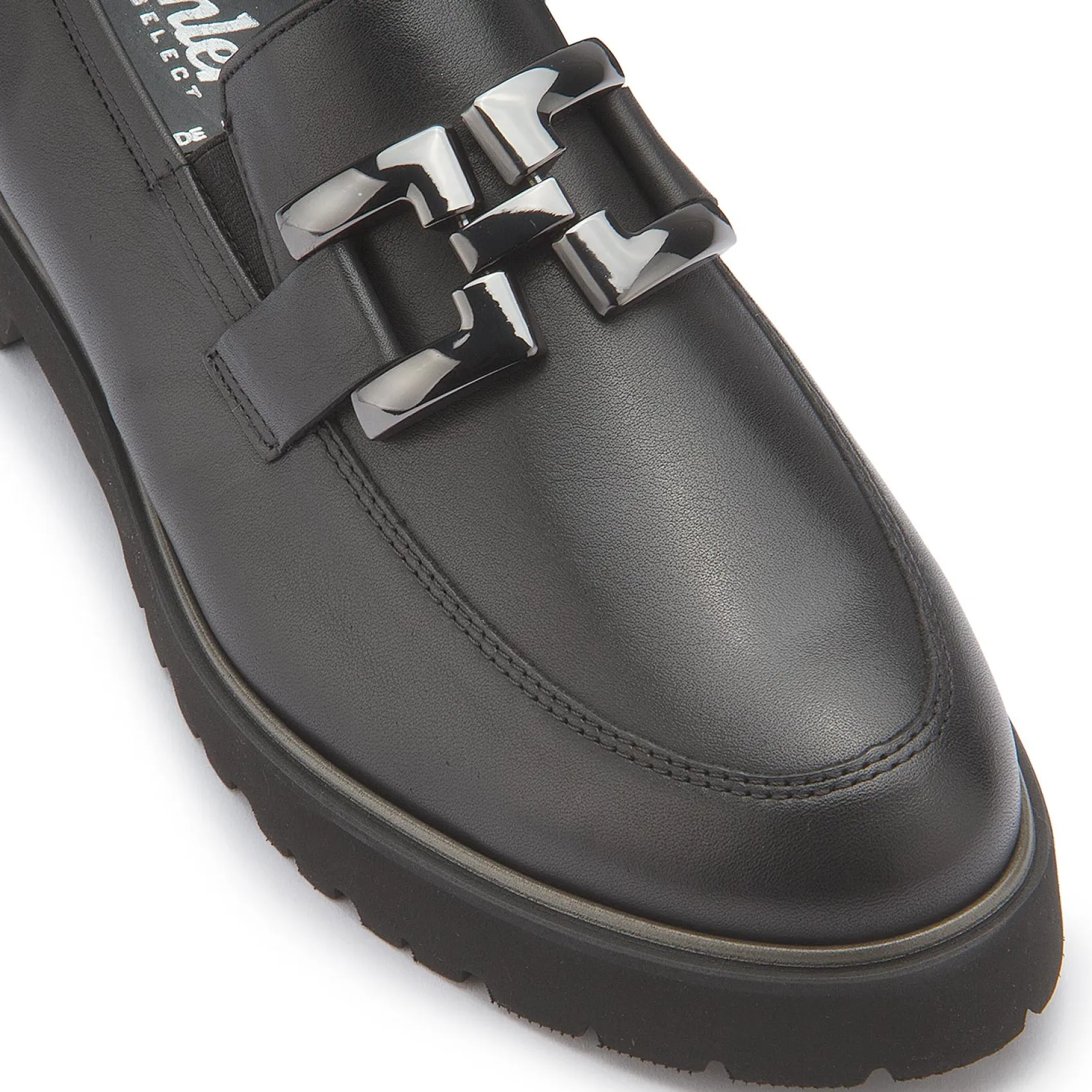 Slipper|semler Loafer in Übergrößen Schwarz