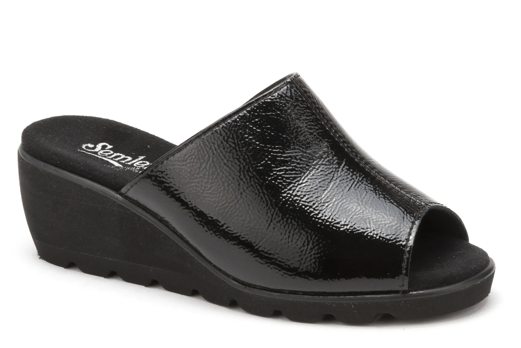 Pantoletten|semler Pantolette in Untergrößen Schwarz