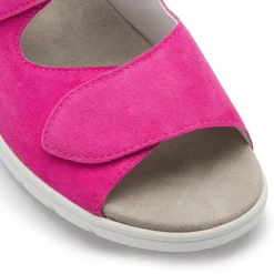 Sandalen|Pantoletten|semler Pantolette in Untergrößen Pink