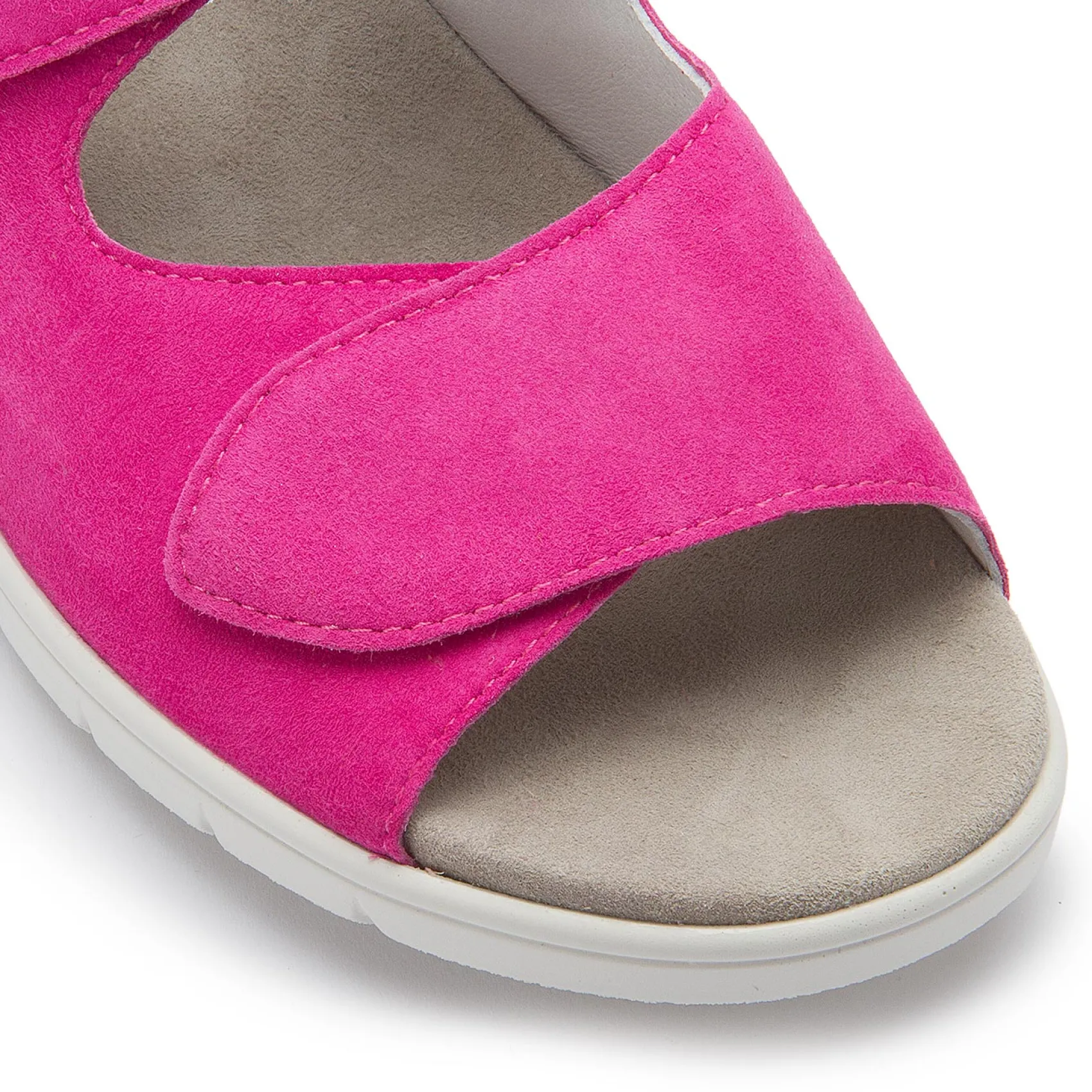 Sandalen|Pantoletten|semler Pantolette in Untergrößen Pink