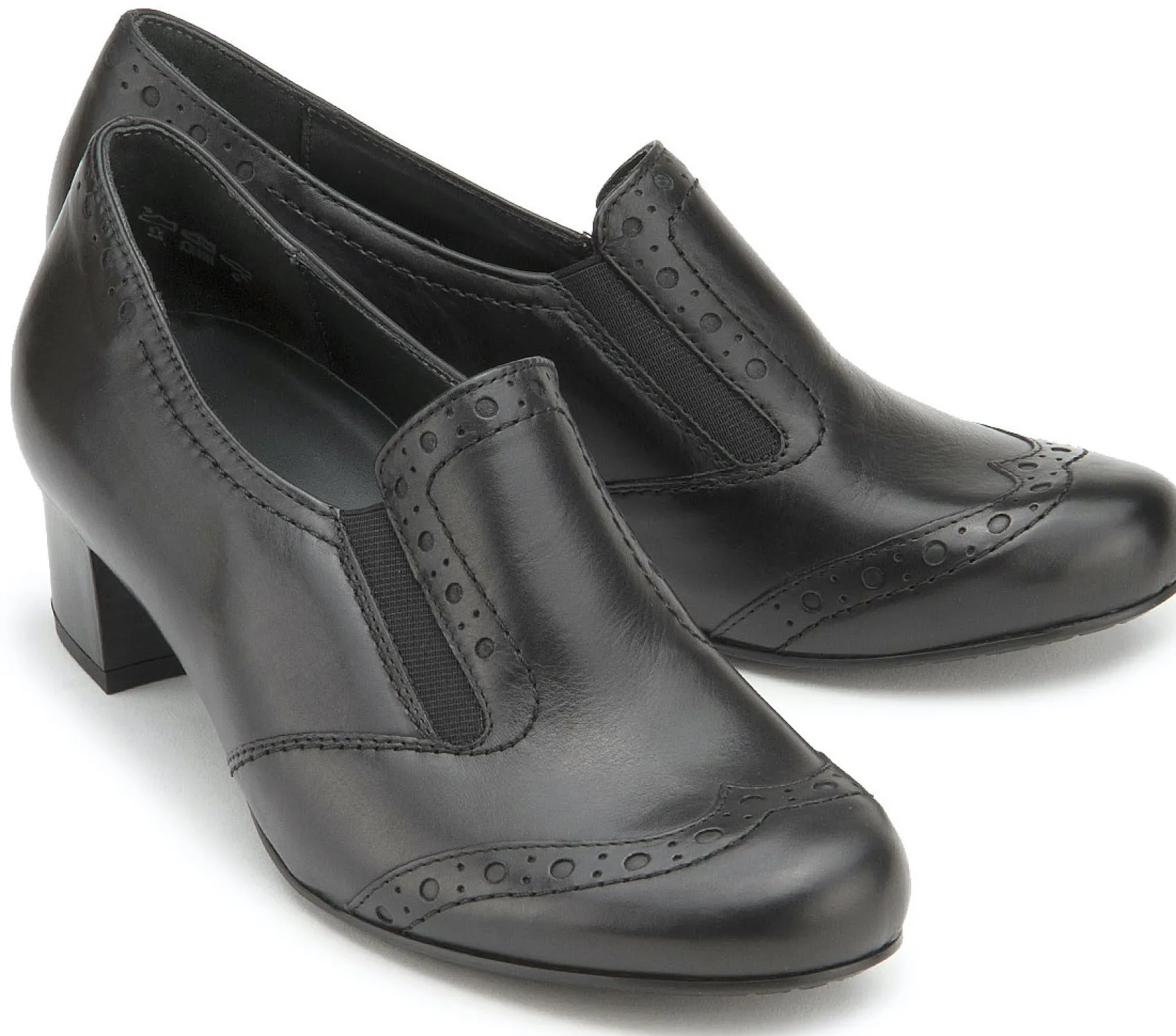 Pumps|semler Pumps in Untergrößen Schwarz