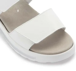 Sandalen|semler Sandale in Übergrößen Weiß