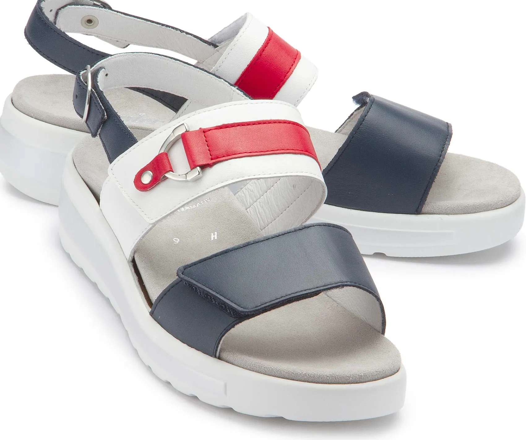 Sandalen|semler Sandale in Untergrößen Weiß