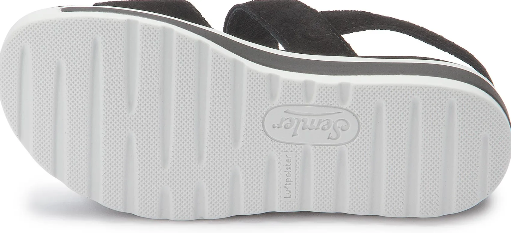 Sandalen|semler Sandale in Untergrößen Schwarz