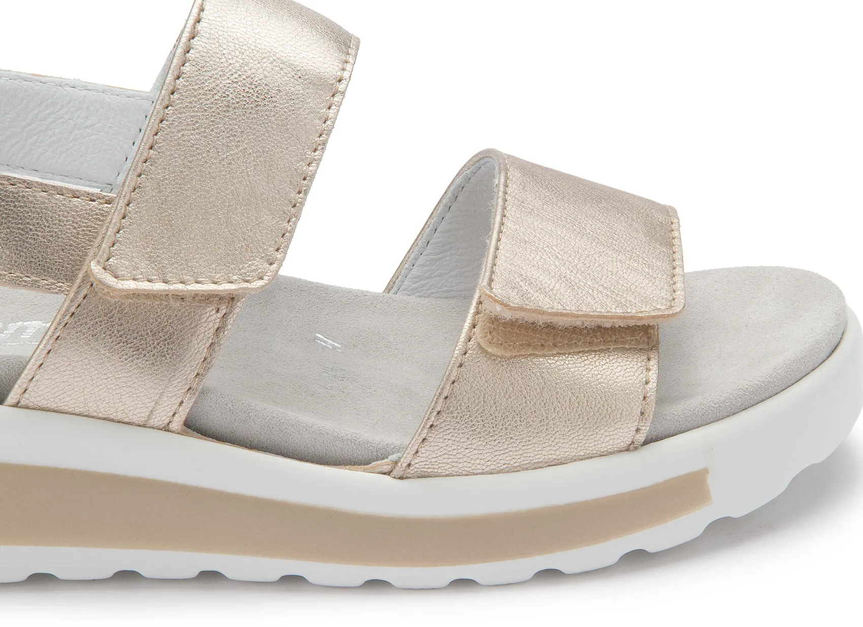 Sandalen|semler Sandale in Untergrößen Gold
