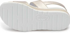 Sandalen|semler Sandale in Untergrößen Gold