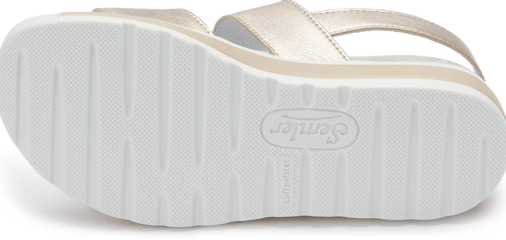 Sandalen|semler Sandale in Untergrößen Gold