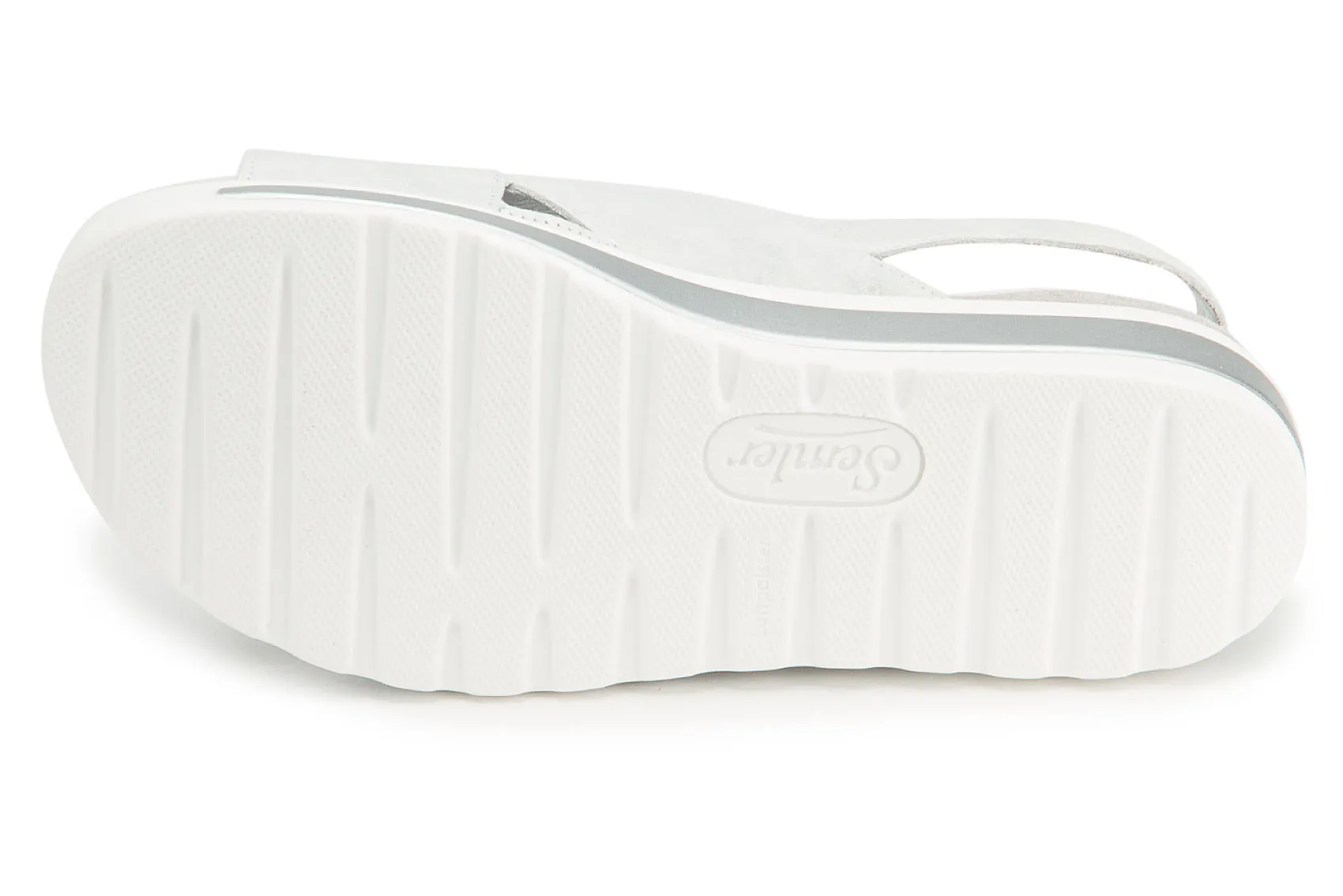 Sandalen|semler Sandale in Untergrößen Silber