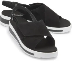 Sandalen|semler Sandale in Untergrößen Schwarz