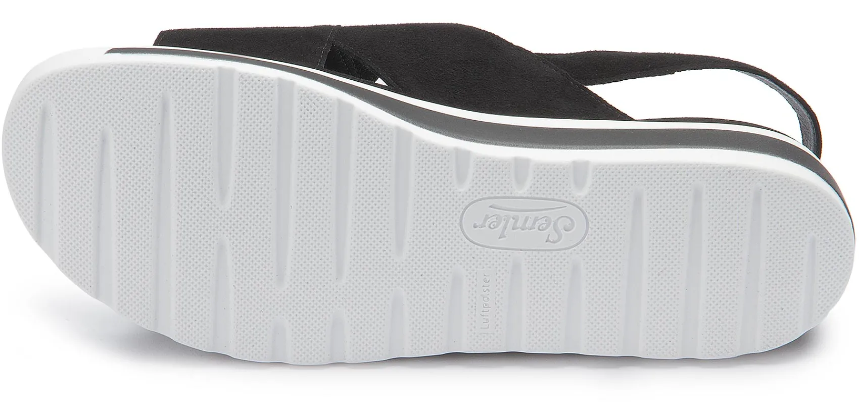 Sandalen|semler Sandale in Untergrößen Schwarz