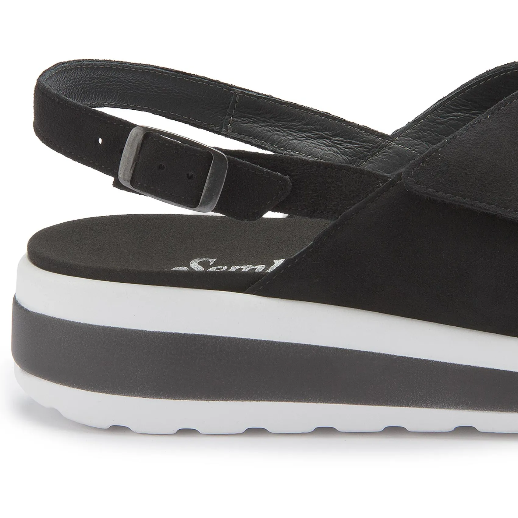 Sandalen|semler Sandale in Untergrößen Schwarz