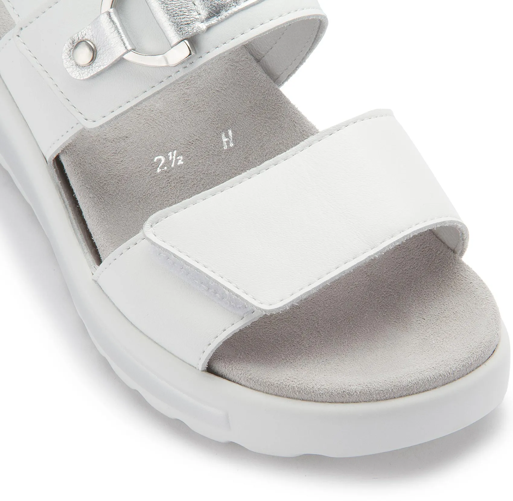 Sandalen|semler Sandale in Untergrößen Weiß