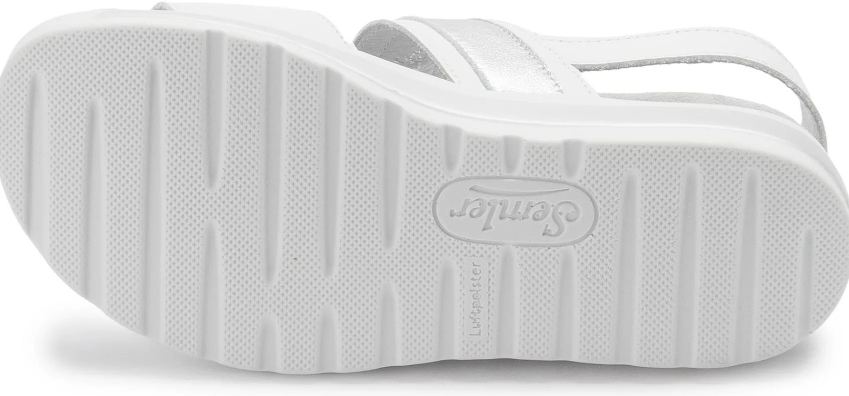 Sandalen|semler Sandale in Untergrößen Weiß