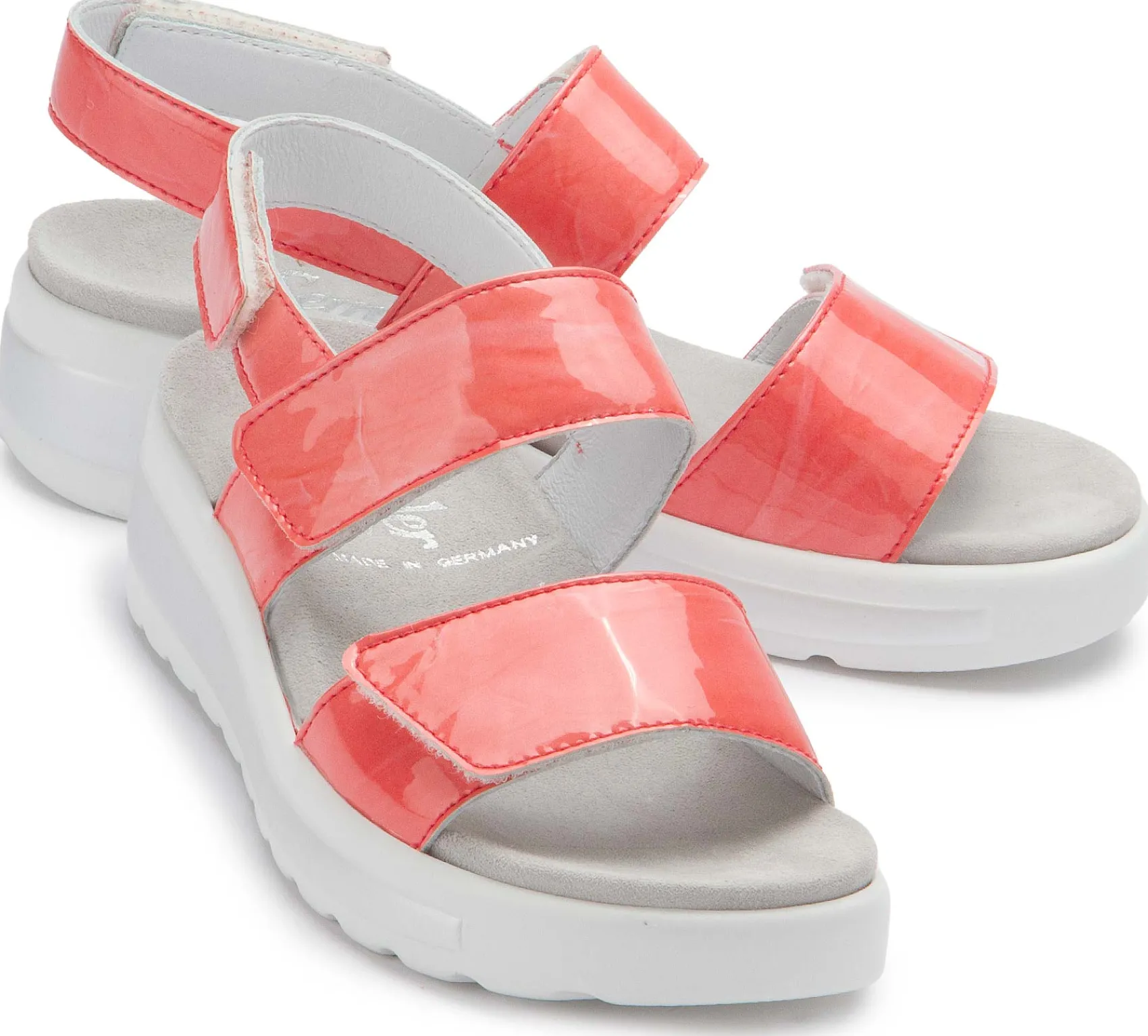 Sandalen|semler Sandale in Untergrößen Rot
